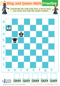 King and Queen Mate Practice Worksheet